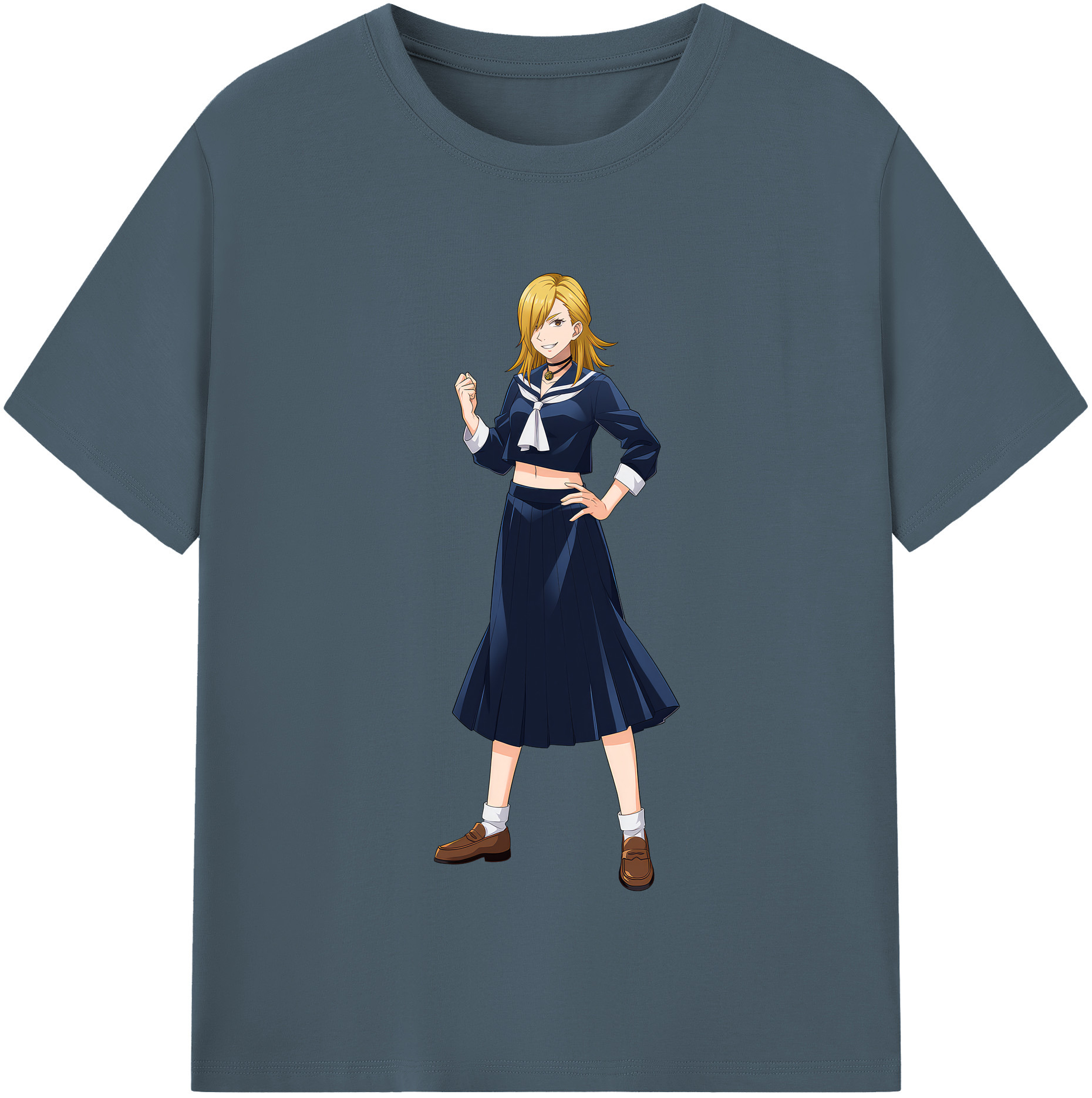 （画像用） 呪術廻戦 Jujutsu Kaisen 綿100％半袖Tシャツ（フロントプリント）